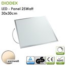 DIODEX LED Panel / 30x30cm / 25Watt / warmwei / 3000K /...