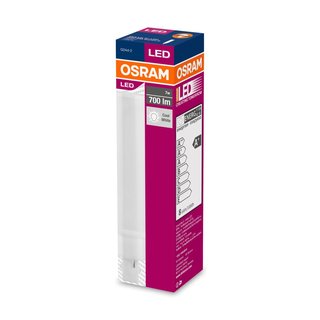 OSRAM LEDVANCE LED Dulux D 7 Watt 840 neutralwei G24d-2 (Sockel wie 18 Watt 2P)