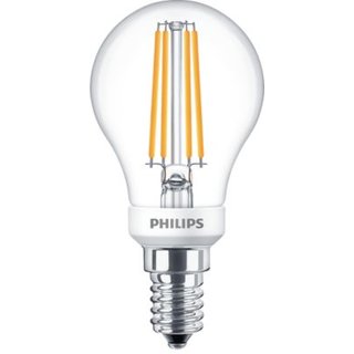 PHILIPS Classic LEDluster Tropfenlampe 5 Watt E14 827 2700 Kelvin warmweiss extra P45 klar dimmbar