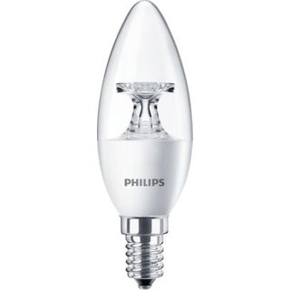 PHILIPS CorePro LEDcandle Kerzenlampe 4 Watt 827 2700 Kelvin E14 B35 klar warmweiss extra