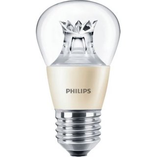 PHILIPS Master LEDluster Tropfenlampe E27 4 Watt 827 warmwei extra klar dimmbar