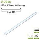 DIODEX LED Rhren Halterung / 150 cm / wei