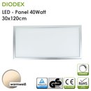 DIODEX LED Panel / 30x120cm / 40Watt / warmwei / 3000K /...